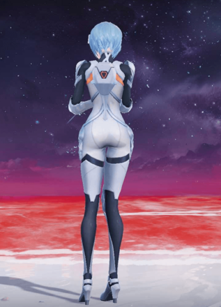 荒野の光：綾波レイ画像