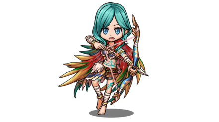 パネルミッション女アバター