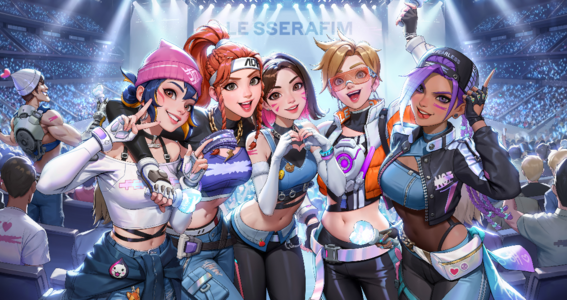 2023.11.02|「LE SSERAFIM」×「オーバーウォッチ 2」 コラボ 2023.11.02|「LE SSERAFIM」×「オーバーウォッチ 2」 コラボ