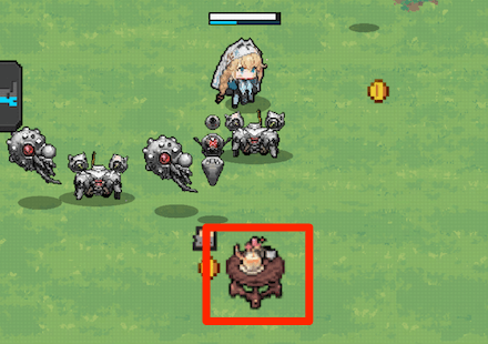 ミニゲームのドロシー:ティーテーブル