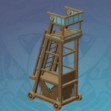 マロウ材の「高まる」梯子の画像