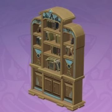 「枢律の宮殿の羽根付き書架」の画像