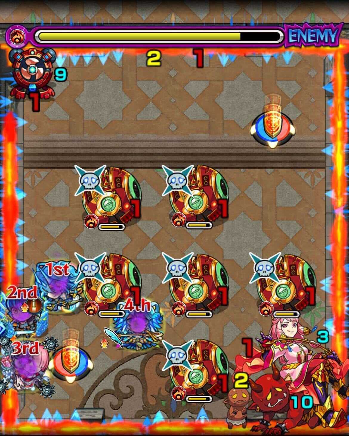 覇者の塔31階 ステージ3