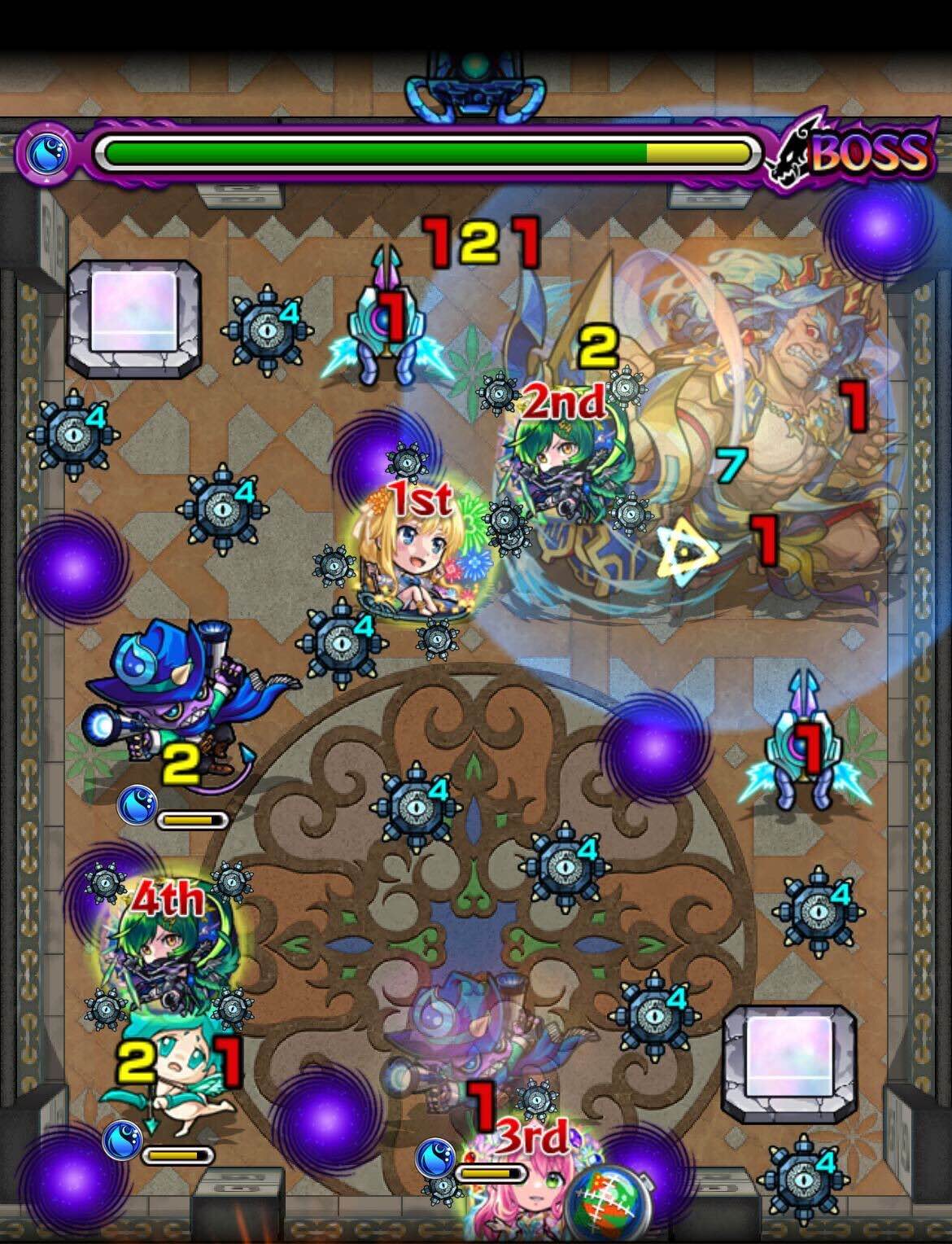 覇者の塔32階 ステージ