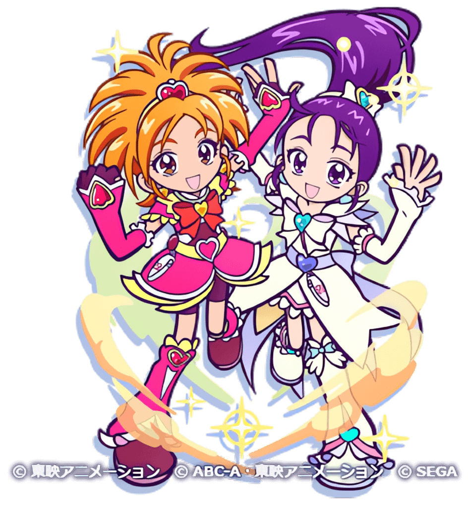 キュアブルーム＆キュアイーグレット（星7）