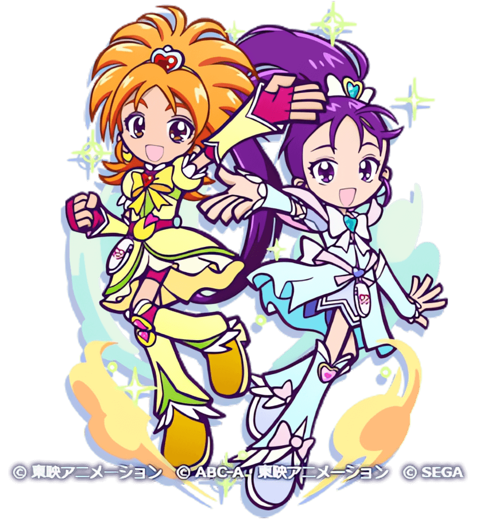 キュアブライト＆キュアウィンディ（星7）