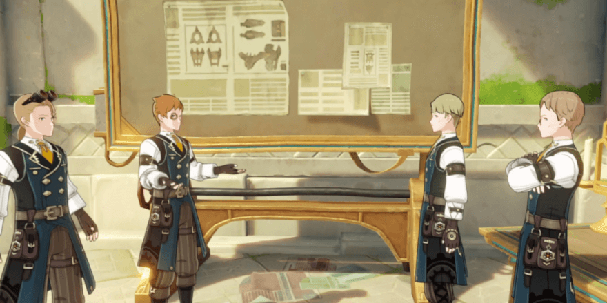 フォンテーヌ科学院に報告