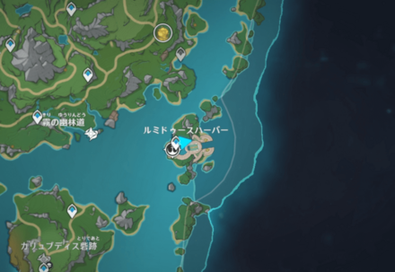 想定内の計画のマップ