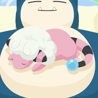 モココの星4寝顔画像