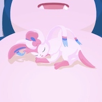 ニンフィアの星4寝顔画像