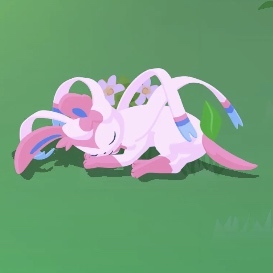 ニンフィアの星1寝顔画像