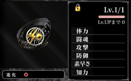 ベルトを装備しているか