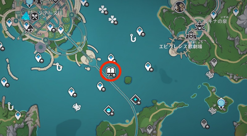 藻海が残したものの場所