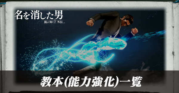教本(能力強化)一覧