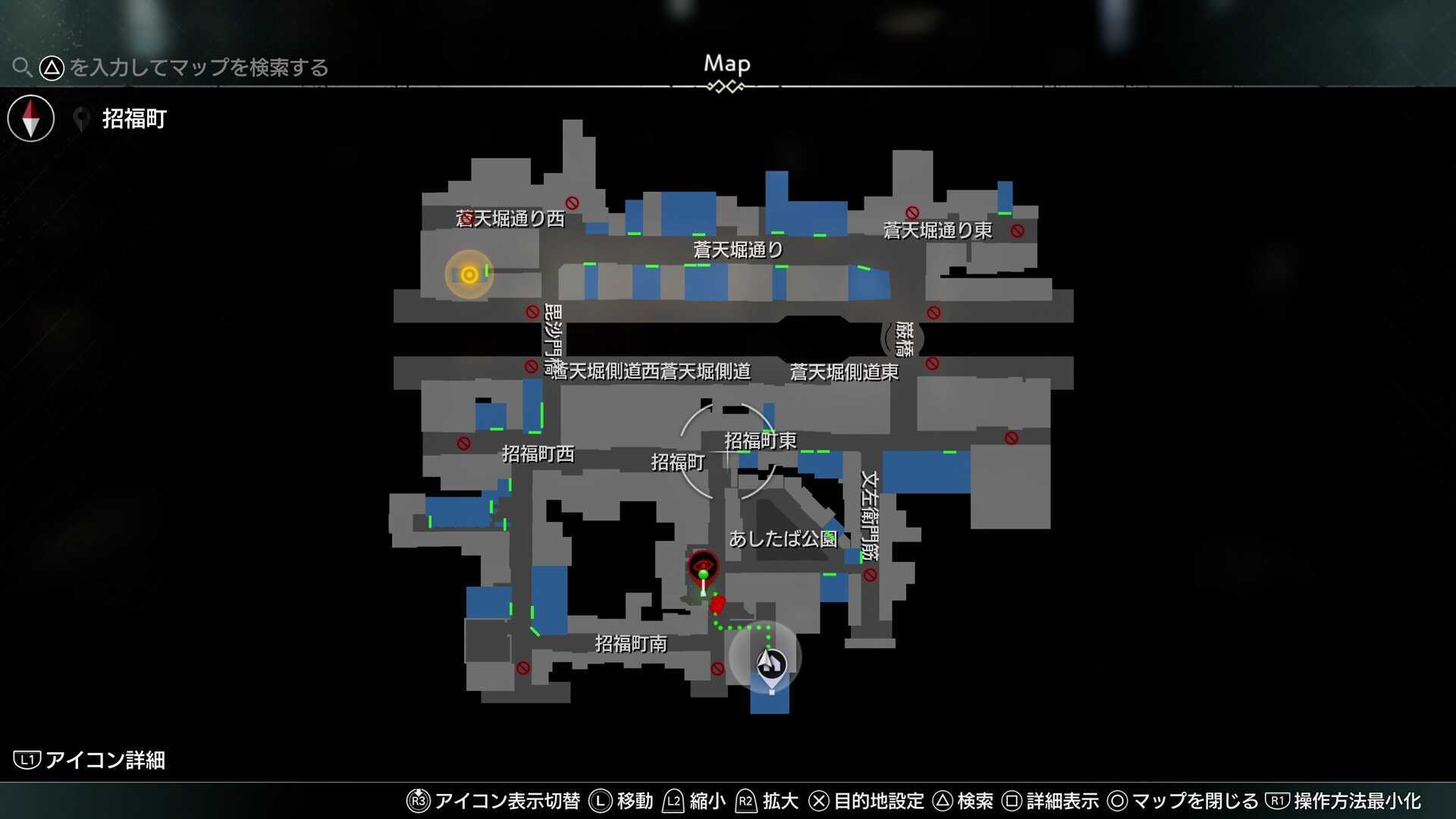 紅孔雀との最終決戦に勝利せよの場所画像