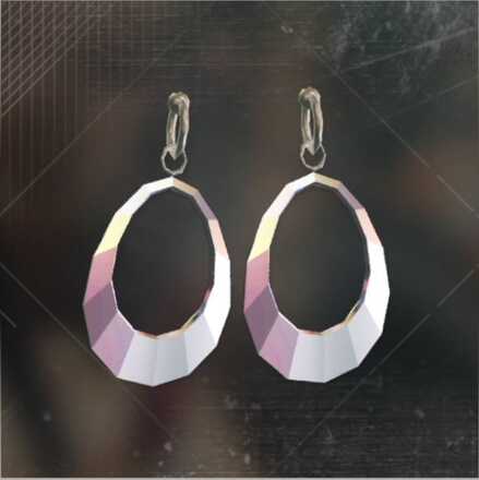 ティアドロップイヤリング画像