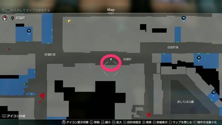 金の皿の場所マップ