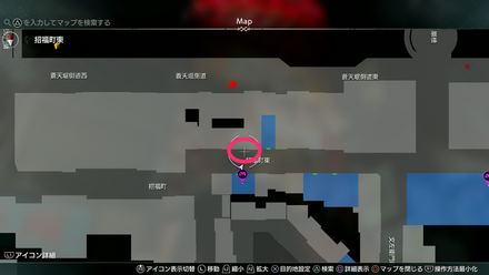 蒼天堀ロッカーキーE3MAP