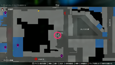 銀の皿の場所マップ