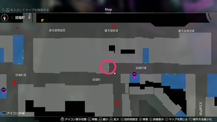 スタミナンXXの場所マップ