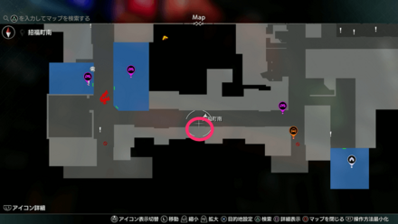 気分爽快・把空皇の場所マップ