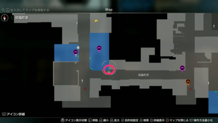 蒼天堀ロッカーキーF4MAP