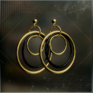 トリニティサークルイヤリング画像