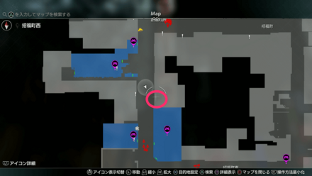 気分爽快・把空皇の場所マップ