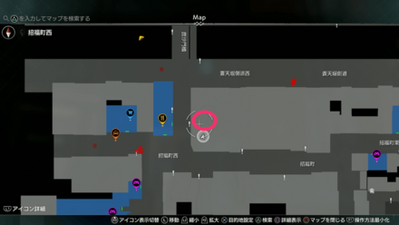 金の皿の場所マップ