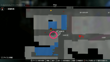 金の皿の場所マップ