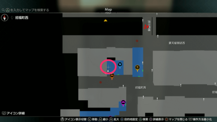 日本酒の場所マップ