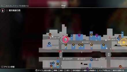 金の皿の場所マップ