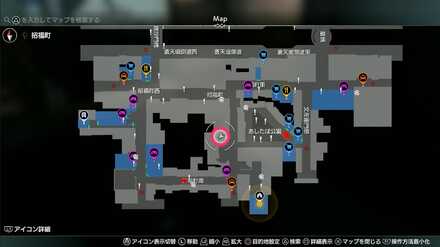 蒼天堀ロッカーキーG1MAP