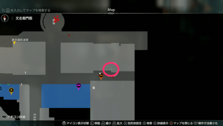 銀の皿の場所マップ