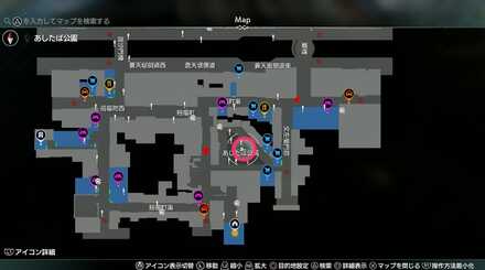 昆布おにぎりの場所マップ