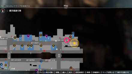 蒼天堀ロッカーキーH3MAP