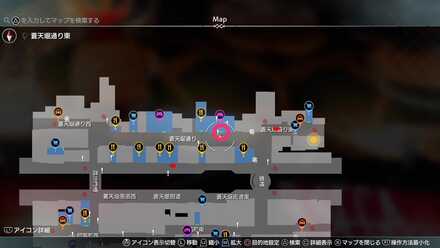 セガのたい焼きの場所マップ