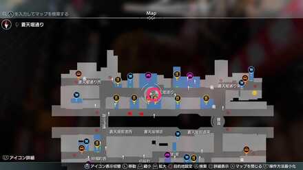 蒼天堀ロッカーキーG2MAP