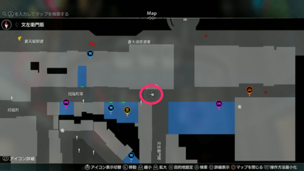 金の皿の場所マップ