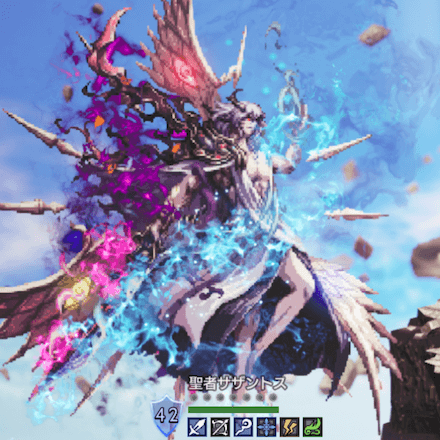 聖者サザントス（宿敵）