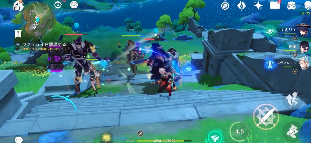 問題メリュジーヌと解決ロボ