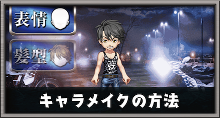 キャラメイクの方法
