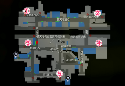 タクシー乗り場の一覧