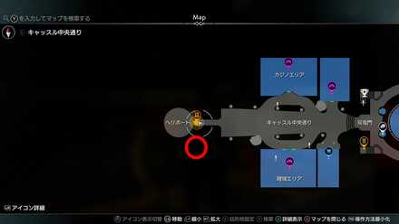 蒼天堀ロッカーキーA4MAP