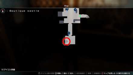 蒼天堀ロッカーキーG5MAP