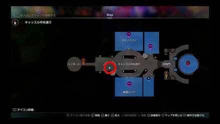 蒼天堀ロッカーキーC5MAP