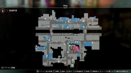 かくれんぼ3回目のマップ画像