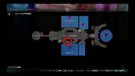 蒼天堀ロッカーキーB5MAP