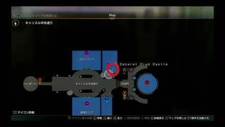 蒼天堀ロッカーキーC3MAP