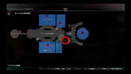 蒼天堀ロッカーキーD5MAP